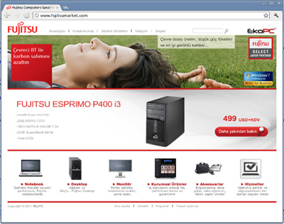 Fujitsu sanal mağazası açıldı